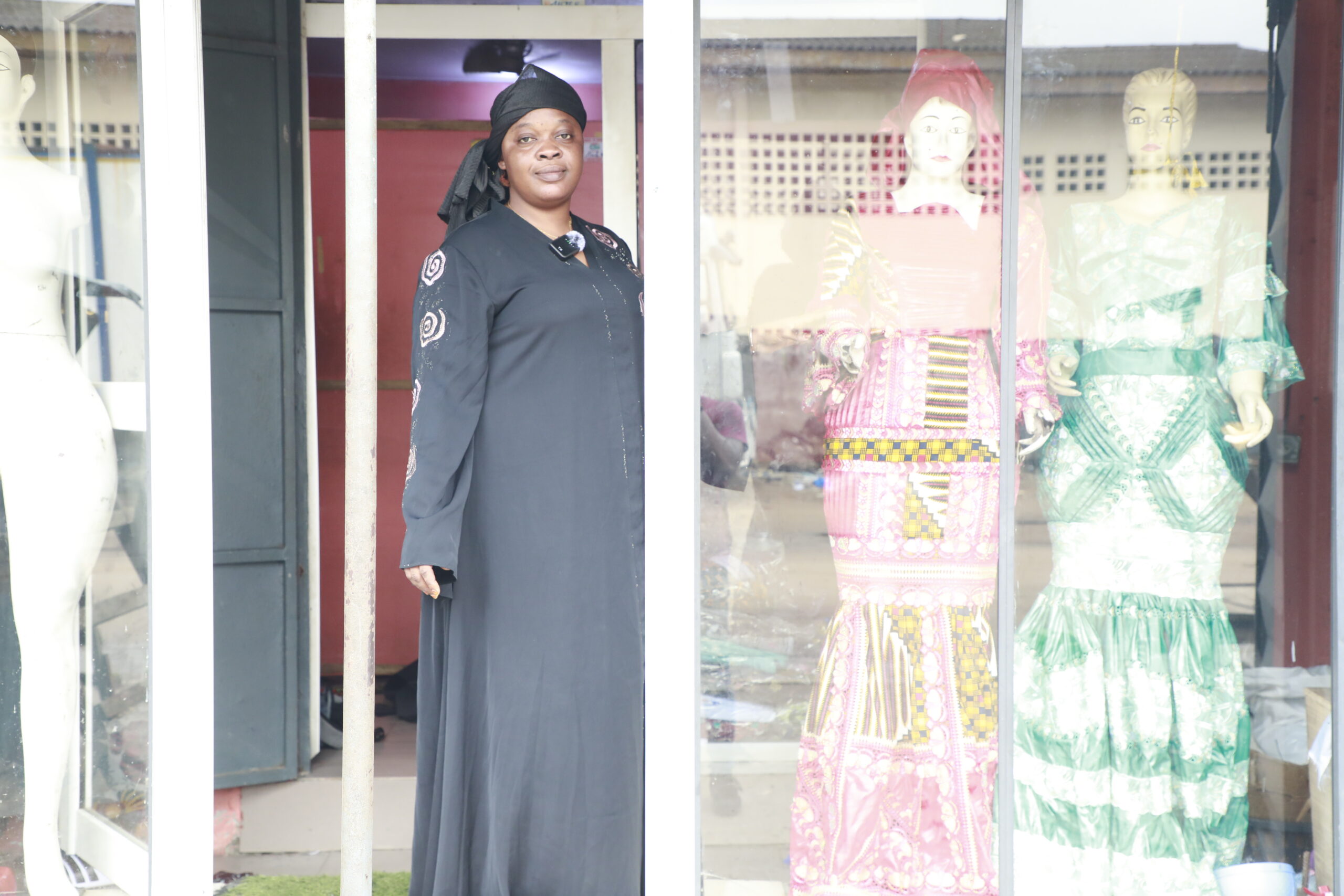 Atelier Safi Couture sur la rue Professeur Koné Tiémoman